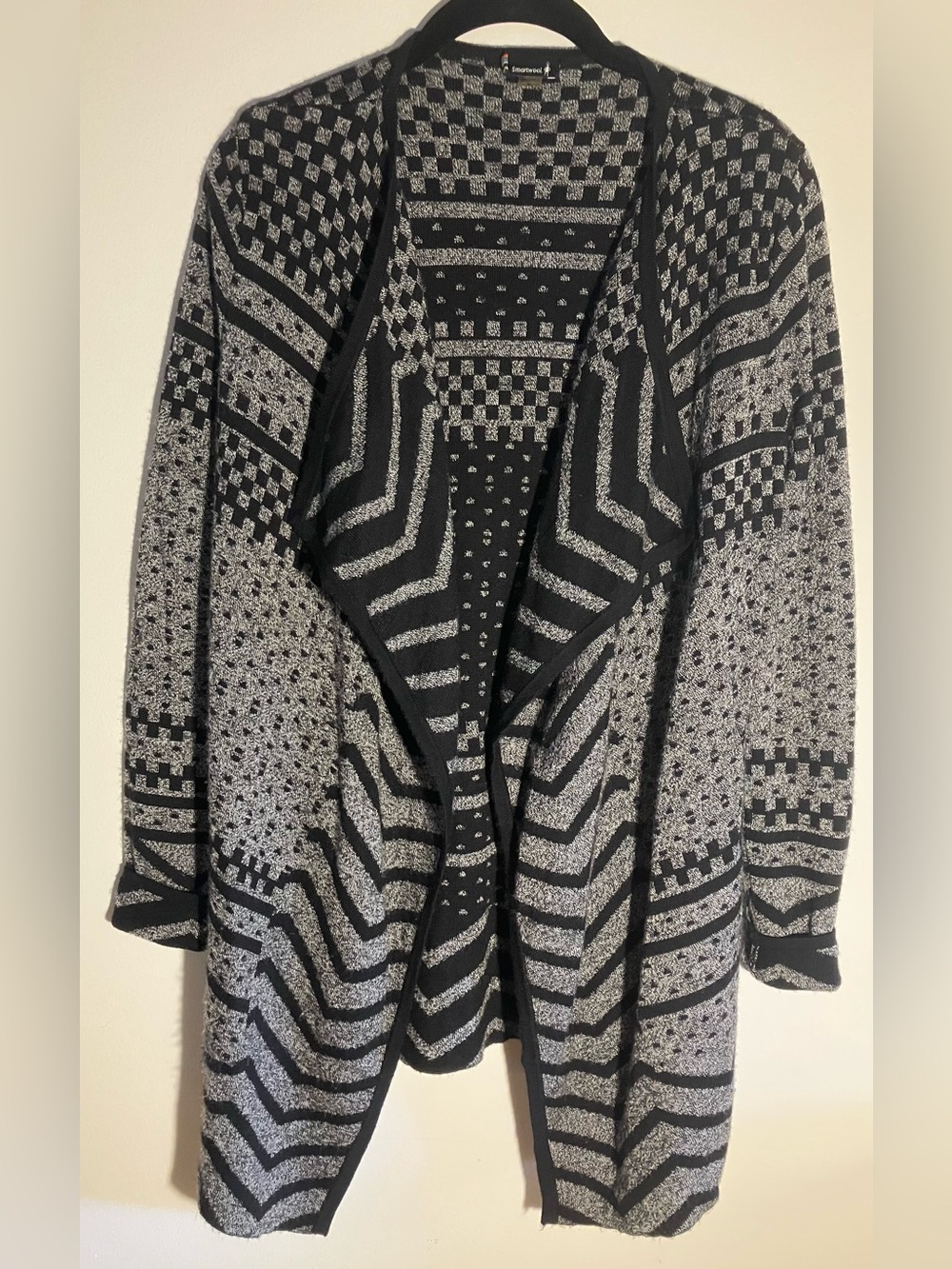Smartwool Waterfall Wrap Open Cardigan. Size Small